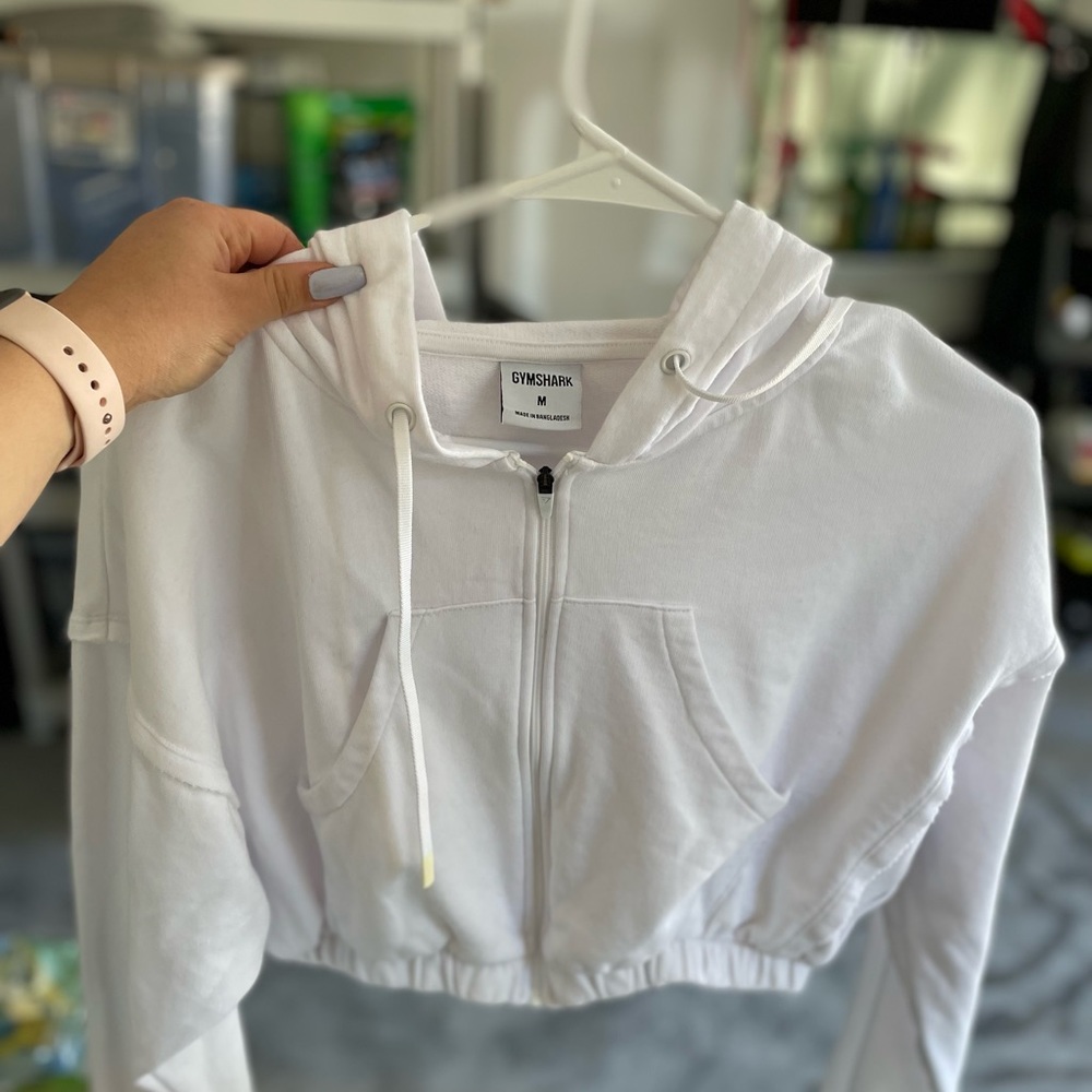 KKFIT cropped hoodie